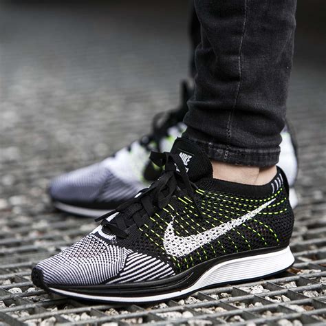 fake nike flyknit racer black white|nike flyknit trainers checklist.